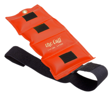 [10-2512] The Cuff Deluxe Ankle and Wrist Weight, Orange (7.5 lb.)