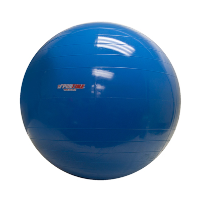 [30-1703] PhysioGymnic Inflatable Exercise Ball - Blue - 34" (85 cm)