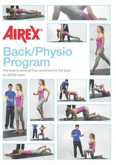 [32-1289] Airex Mat Accessory, Back/Physiotherapy Training DVD (English), 37 mins
