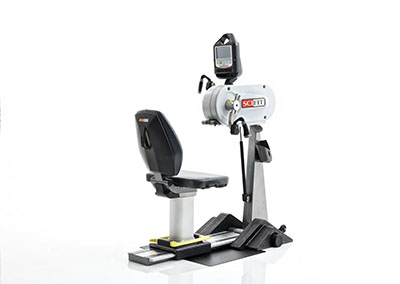 [10-6054] SciFit PRO1 Upper Body Exerciser, Adjustable Tilt Head and Cranks, Bariatric Seat