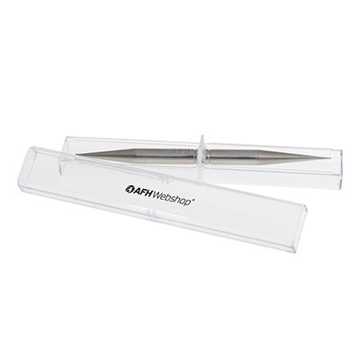 [14-1430] AFH massage stick, stainless steel, w/box, very-fine