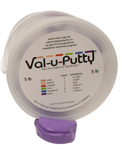 [10-3955] Val-u-Putty Exercise Putty - Plum (x-firm) - 5 lb