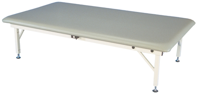 [15-1554] bariatric mat platform table - electric hi-low, steel frame, 84" L x 48" W x 20" - 30" H , 900 lb. weight capacity