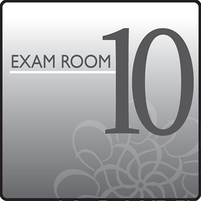 [Ex10-S] Clinton, Standard Exam Room Sign 10