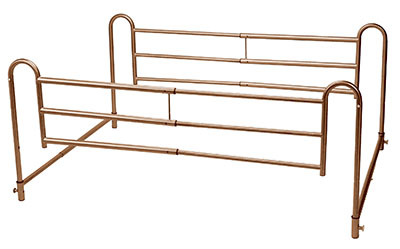[43-2979] Drive, Home Bed Style Adjustable Length Bed Rails, 1 Pair