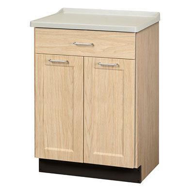 [8821-AF] Clinton, Fashion Finish Treatment Cabinet, Molded Top, 2 Doors, 1 Drawer