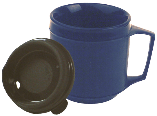 [60-1205] Weighted cup, no-spill lid 8 oz.