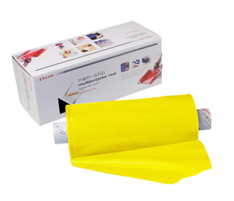 [50-1500Y] Dycem non-slip material, roll, 8"x10 yard, yellow