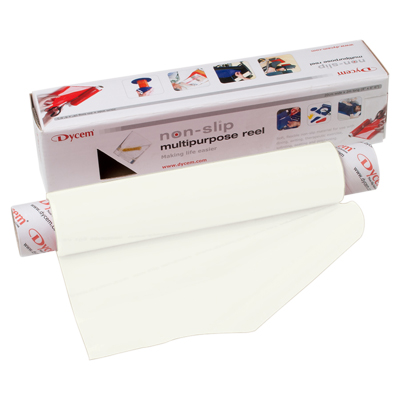 [50-1506W] Dycem non-slip material, roll, 16"x6-1/2 foot, white