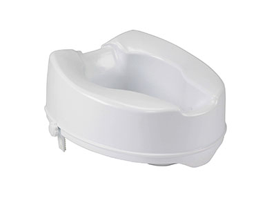 [43-2611] Drive, Raised Toilet Seat with Lock, Standard Seat, 6"