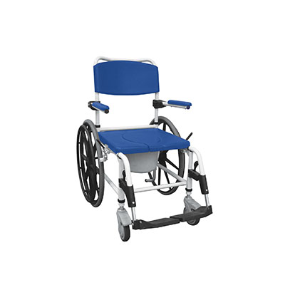 [43-3212] Drive, Aluminum Shower Mobile Commode Transport Chair