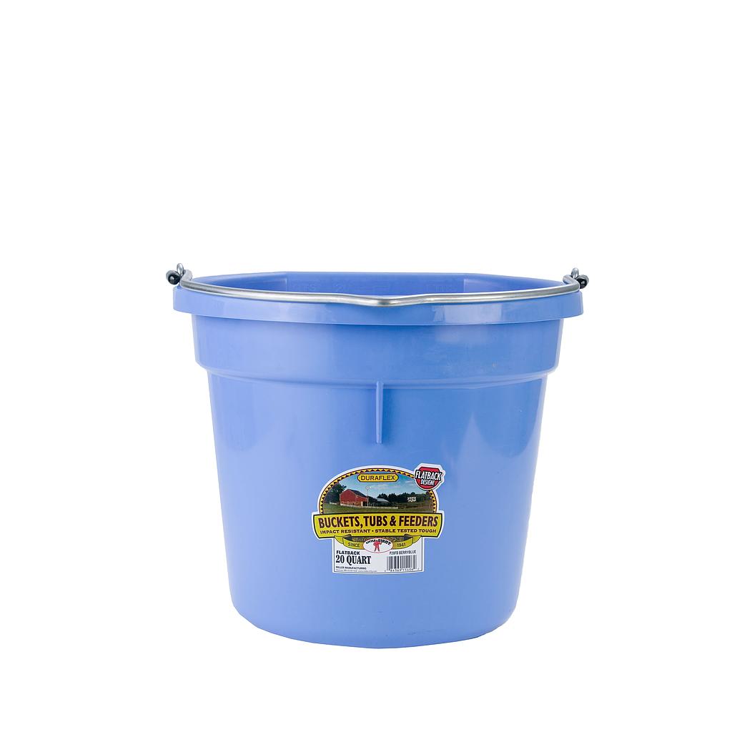 [P20FBBERRYBL6] 20 Quart Plastic Bucket