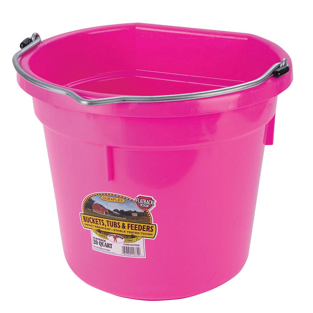 [P20FBHOTPINK6] 20 Quart Plastic Bucket