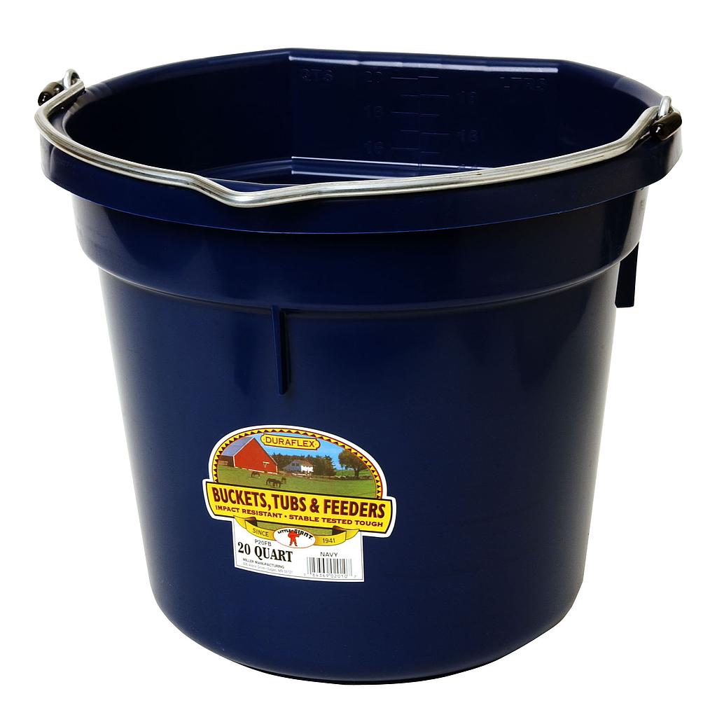 [P20FBNAVY6] 20 Quart Plastic Bucket