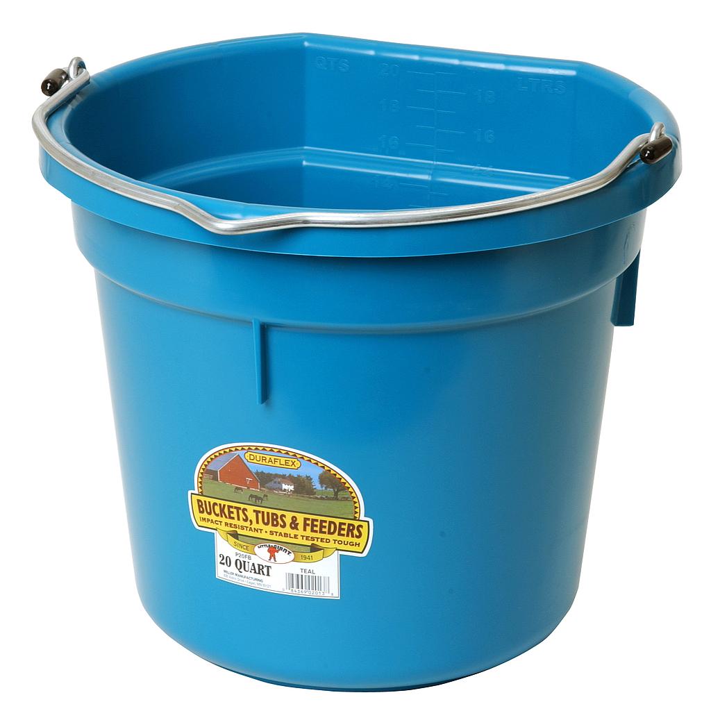 [P20FBTEAL6] 20 Quart Plastic Bucket