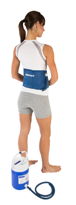 [11-1565] AirCast CryoCuff - back/hip/rib with gravity feed cooler
