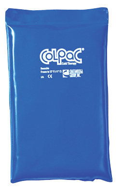 [00-1506] ColPaC Blue Vinyl Cold Pack - half size - 7" x 11"