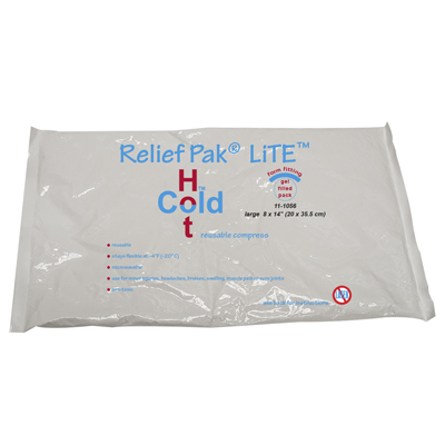 [11-1056-1] Relief Pak Val-u Pak LiTE Cold n' Hot Pack - 8" x 14" - Each