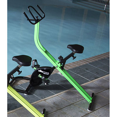 [66-0010G] Tidalwave Water Exercise Bike, Green