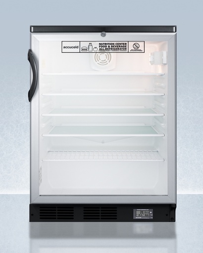 [SCR600BGLNZ] 24" Wide All-Refrigerator