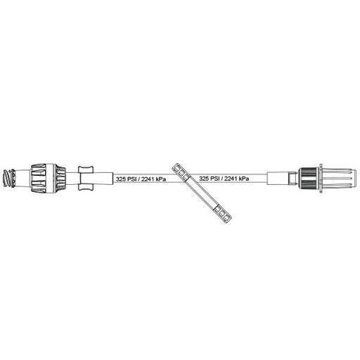 [7N8391] Baxter™ Straight-Type Catheter Extension, Standard Bore, Bonded Needle-free