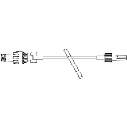 [7N8310] Baxter™ Straight-Type Catheter Extension, Microbore, Needle-Free, Neutral Fluid Displacement