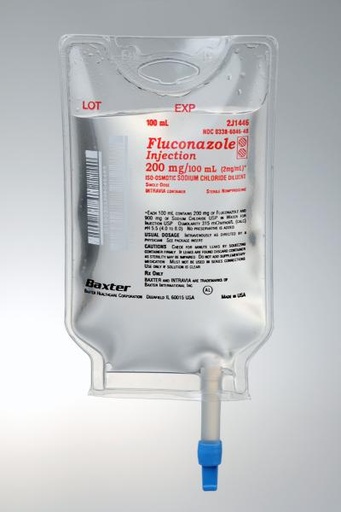 [2J1446] Baxter™ Fluconazole Injection, USP in Sodium Chloride Injection, 200 mg/100 mL INTRAVIA Container