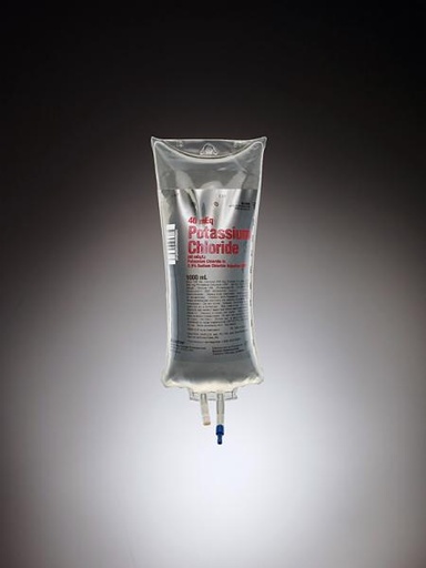 [2B1984X] Baxter™ 40 mEq/L Potassium Chloride in 0.9% Sodium Chloride Injection, 1000 mL VIAFLEX Container