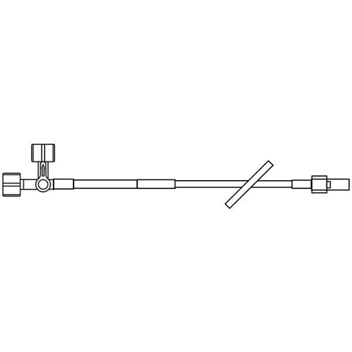 [STP8325] Baxter™ Stopcock Extension Set, Large Bore, Minivolume, 63"(1.6 m)