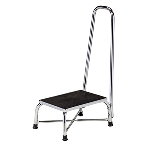 [T-6250] Large Top Bariatric Step Stool with Handrail