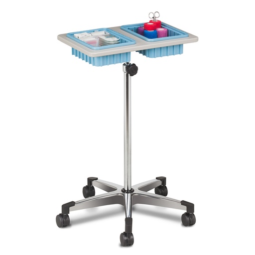 [6902] Two-Bin Mobile Phlebotomy Stand