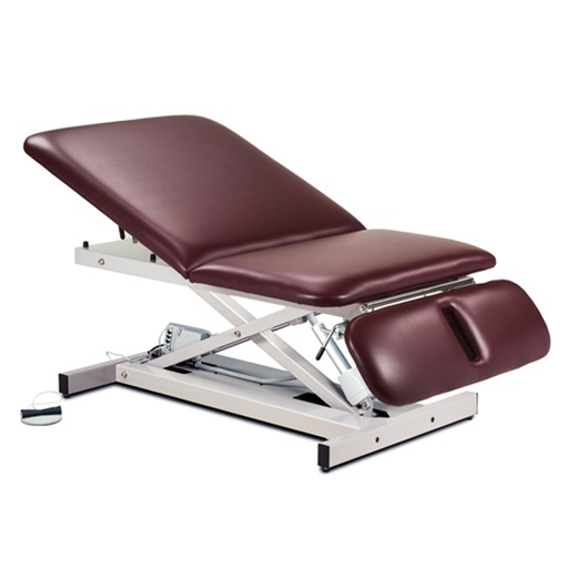 [84430-40] Extra Wide, Bariatric, Power Table with Adjustable Backrest and Drop Section