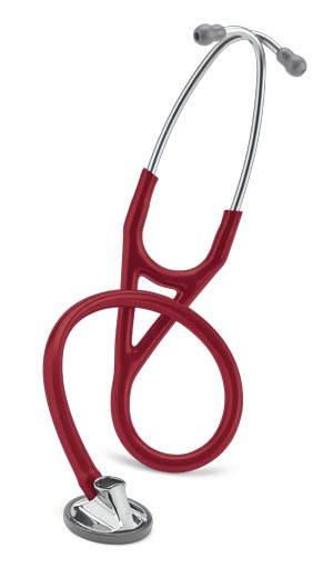 [2163] 3M Littmann Master Cardiology Stethoscope, Standard CP, Burgundy