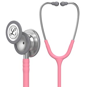 [5633] 3M Littmann Classic Iii Stethoscope, Standard Cp, Pearl Pink Tubing