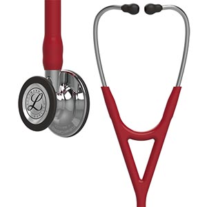 [6170] 3M Littmann Cardiology Iv Stethoscope, Standard CP, Burgundy Tubing