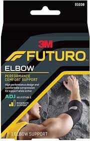 [01038ENR] 3M Futuro Comfort Elbow Support, Adjustable, 2ct, 6/cs 01038ENR