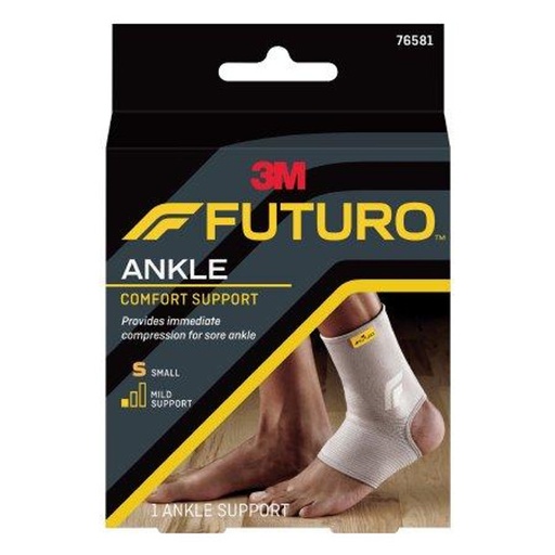 [76581ENR] 3M Futuro Comfort Ankle Support, Small, 3ct, 8/cs 76581ENR