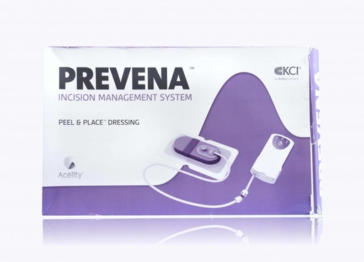 [PRE1121US] 3M Prevena Duo with Peel & Place Dressing, 13x13cm 5ct