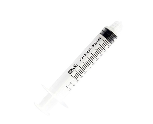 [BN26266] Exel Corporation Syringe, Luer Slip, 10mL, Non-Sterile, Bulk, 1500/cs