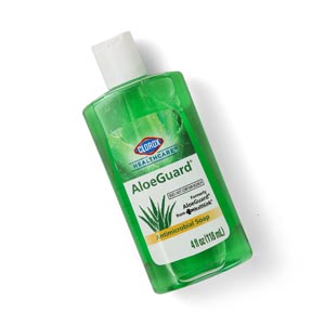 [32377] Brand Buzz Antimicrobial Soap, Flip Top Cap, 4 oz, 24/cs