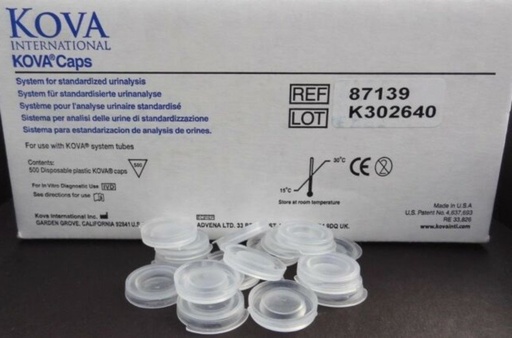 [87139] Alltrista Plastics LLC/Kova Plastics Flexible Cap with Flip Tabs, 500/pk