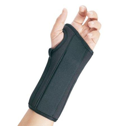 [22-451MDBLK] BSN Medical Jobst Splint, Wrist, 8", Left, Medium, Black