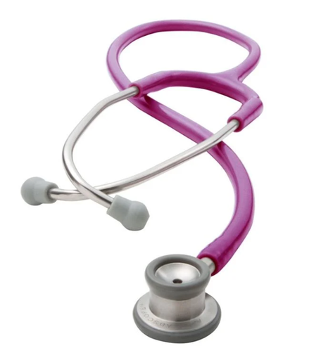 [605MRS] American Diagnostic Corporation Infant Stethoscope, Metallic Raspberry