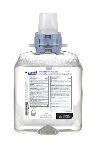 [5194-04] GOJO Industries, Inc. FMX™ Hand Sanitizer, Foam, 550mL, 4/cs