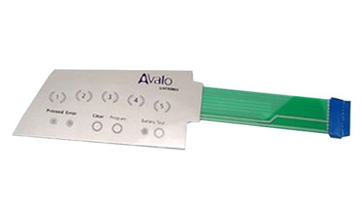 [1205-XK] Capsa Avalo Flat Switch Keypad with Gasket for Medication Cart