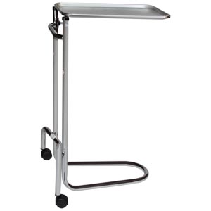 [0661510000] Blickman Industries Mayo Stand, Double Post Chrome