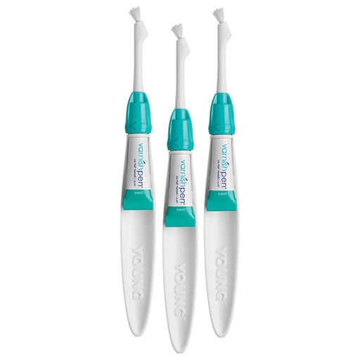 [295835] Young Dental Manufacturing Young™ Varnish Pen, 1.5mL, 5% NaF, Mint, 90/bx