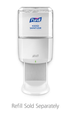 [6420-01] GOJO Industries, Inc. Hand Sanitizer Dispenser, 1200 ml, Touch Free, White
