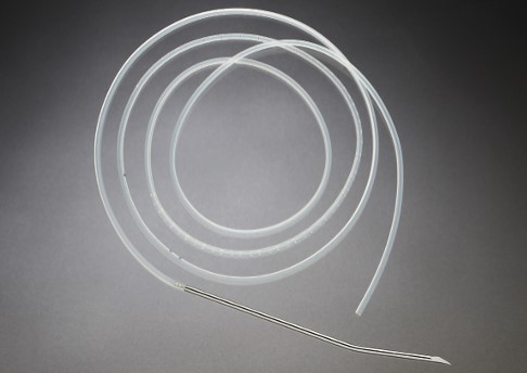 [SU130-1521] Cardinal Health PVC Round Drains, wo/Trocar, 10Fr, Center Perforation