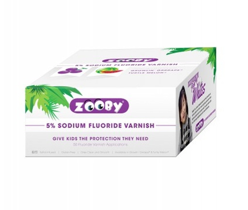 [295712] Young Dental Manufacturing Zooby Varnish, Growlin' Grape®, 5% Sodium Fluoride